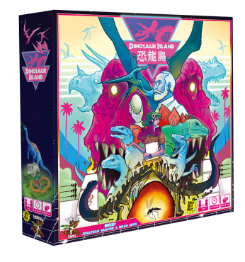 恐龍島 桌上遊戲  Dinosaur Island