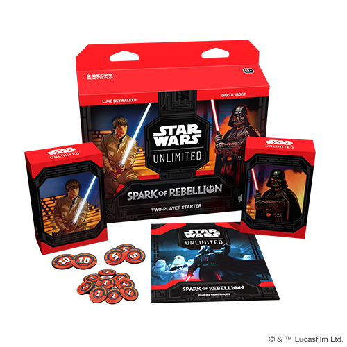 星際大戰無極限：反叛星火 雙人起始組 Star Wars Unlimited Spark of Rebellion: Two-Player Starter En