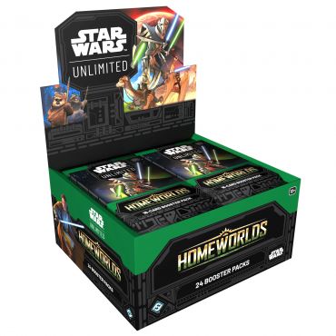 星際大戰無極限：群星家園 第九彈 補充盒 STAR WARS: UNLIMITED  HOMEWORLDS: BOOSTER DISPLAY EN