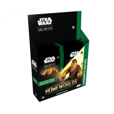 星際大戰：無極限：群星家園 碳凍盒 STAR WARS: UNLIMITED  HOMEWORLDS: CARBONITE BOOSTER DISPLAY EN