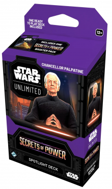星際大戰無極限：權謀之秘 重點起始組 白卜庭議長STAR WARS: UNLIMITED - SECRETS OF POWER: SPOTLIGHT DECK: CHANCELLOR PALPATINE EN