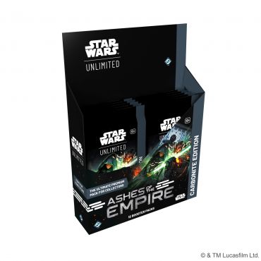 星際大戰無極限：帝國餘燼 第八彈 碳凍補充包盒裝STAR WARS UNLIMITED ASHES OF THE EMPIRE CARBONITE BOOSTER DISPLAY EN