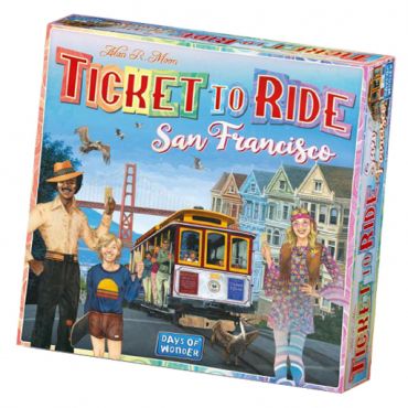 鐵道任務：舊金山 英文版 Ticket To Ride San Francisco