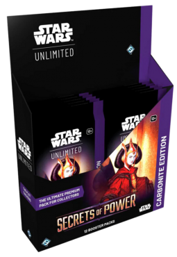 星際大戰無極限：權謀之秘 碳凍補充包盒裝STAR WARS: UNLIMITED - SECRETS OF POWER: CARBONITE BOOSTER DISPLAY EN