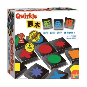 原木形色棋 桌上遊戲 Qwirkle