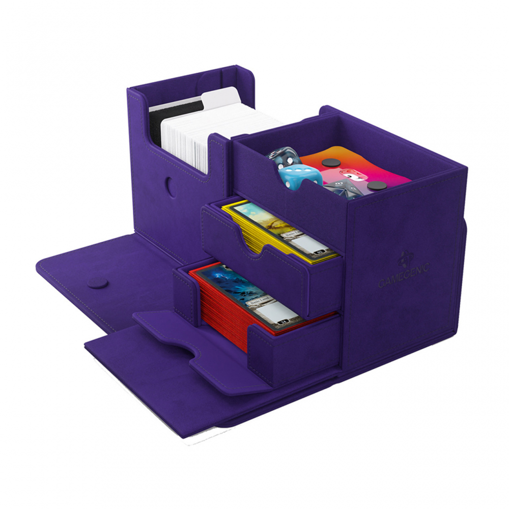 學院卡牌配件收納盒 THE ACADEMIC 133+ XL (純粹紫)
