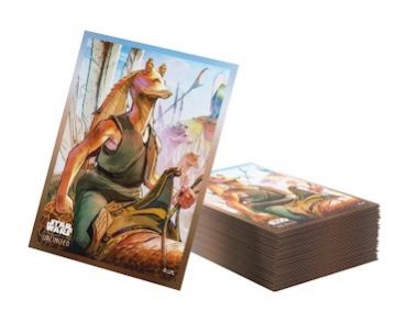 《星際大戰：無極限》高級美術卡套 -恰·恰·冰克斯 STAR WARS: UNLIMITED SET 9 PREMIUM ART SLEEVES - JAR JAR BINKS