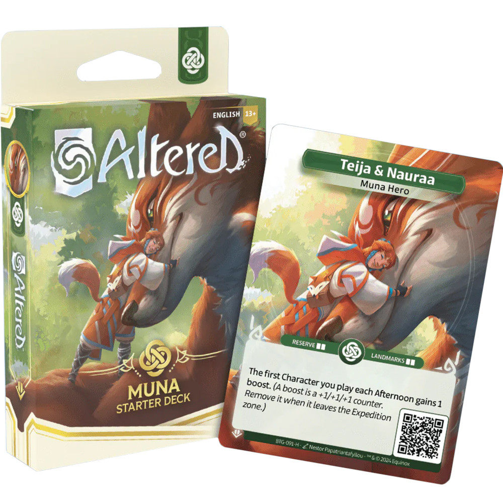 奇境幻旅穿越之門穆靈起始組Altered TCG Beyond the Gates Muna