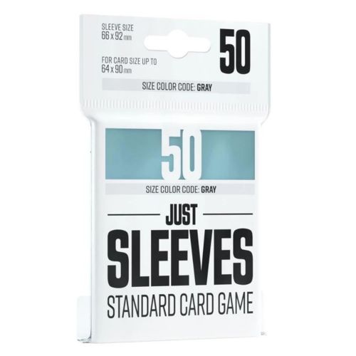 標準牌套  66X92 mm Just Sleeves - Standard Card Game 66 X 92 mm 50 Clear