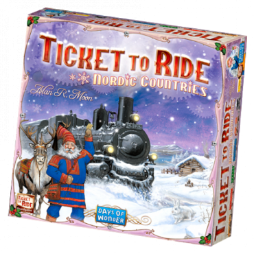 鐵道任務 北歐 (英文版) 桌上遊戲 Ticket to ride Nordic