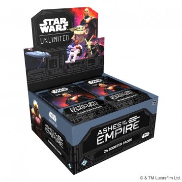 星際大戰無極限：帝國餘燼 第八彈 補充包盒裝 STAR WARS UNLIMITED ASHES OF THE EMPIRE: BOOSTER DISPLAY EN