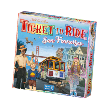 鐵道任務：舊金山 英文版 Ticket To Ride San Francisco